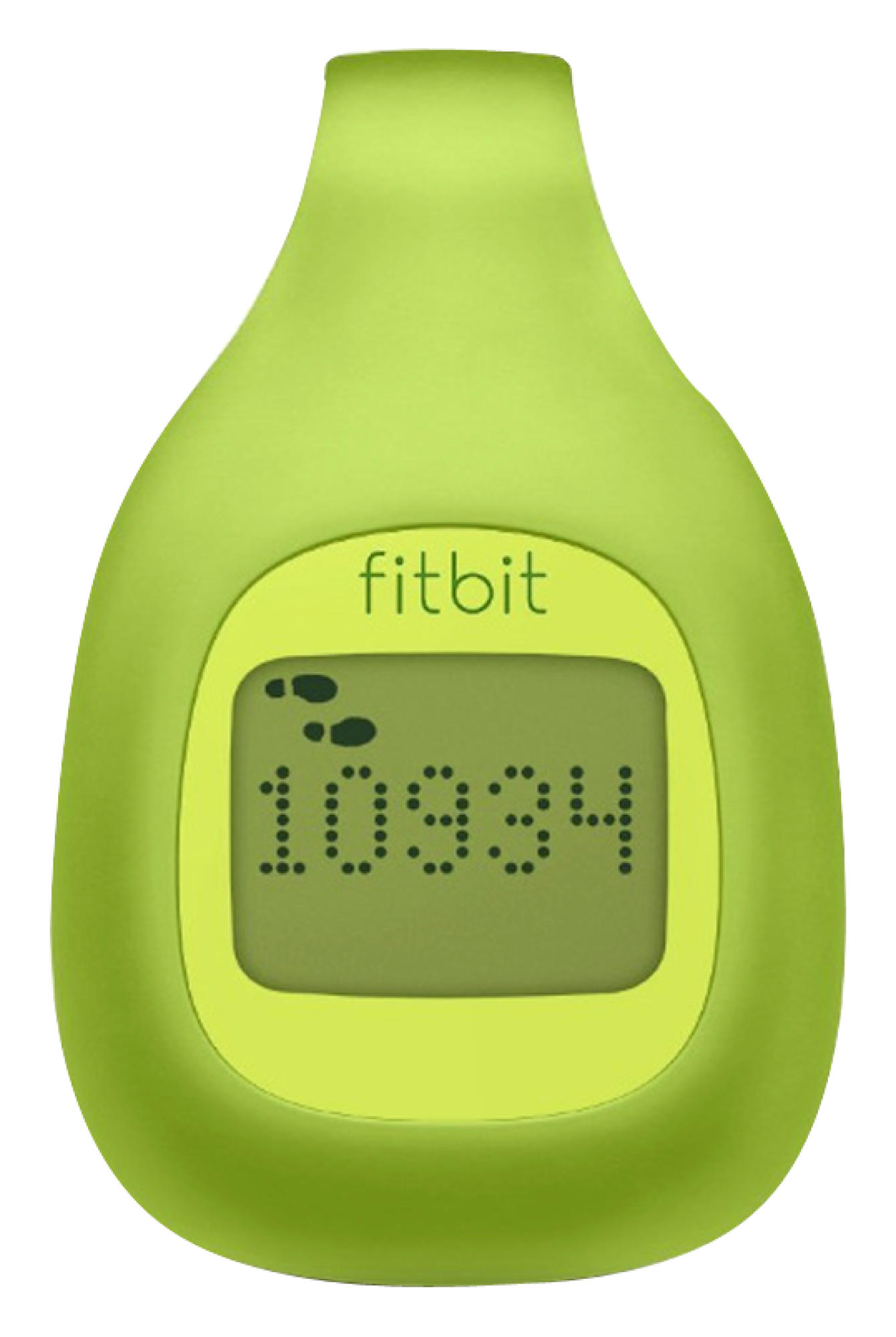 Monitor de actividad - Fitbit FB301B Zip Verde, inalámbrico