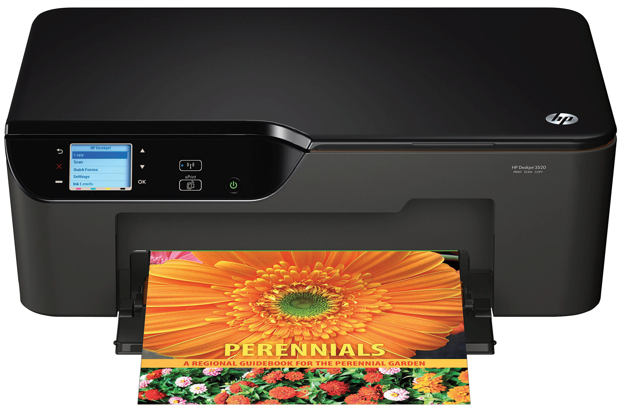 Impresora multifunción - HP DJ3520 con pantalla LCD, WiFi