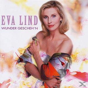 Eva Lind Albumcover, eine Frau mit Blumen.