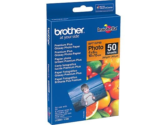 BROTHER Premium Plus -  (Weiss)