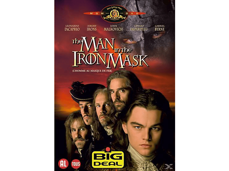 The Man in the Iron Mask DVD