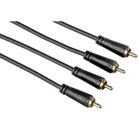 Audio-Kabel, 2 Cinch-Stecker 3 Meter