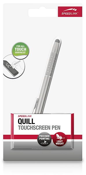 SPEEDLINK SL-7006-GY Quill Touchscreen-Eingabestift Grau