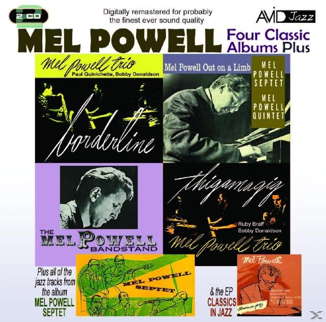 Mel Powell, Paul Quinichette, Bobby Donaldson, Ruby Braff - 4 Classic Albums Plus  - (CD)