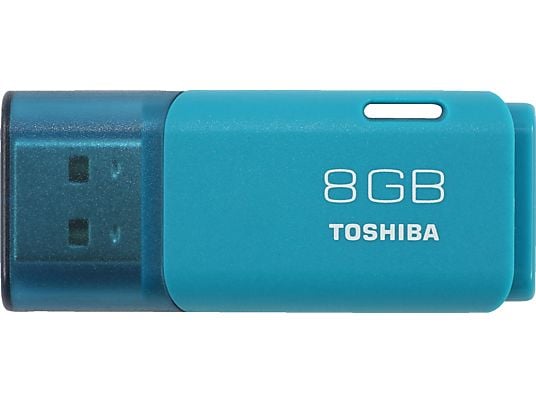 Pendrive de 8Gb - Toshiba Hayabusa memoria USB 2.0, en color aqua