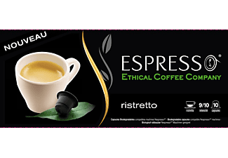 ETHICAL COFFEE COMPANY 8058 ESPRESSO-RISTRETTO 10C - Kaffeekapseln