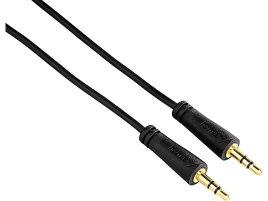 HAMA 123245 - Audio-Kabel (Schwarz)