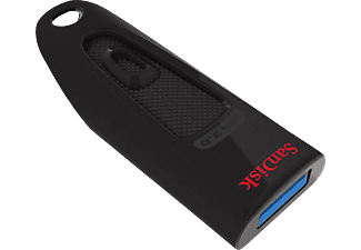 SANDISK SanDisk Ultra - Unità Flash USB 3.0 - 16 GB - Nero - Chiavetta USB  (16 GB, Nero)