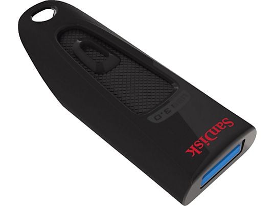 SANDISK CRUZER ULTRA 32GB USB3 BLACK - USB-Stick  (32 GB, Schwarz)