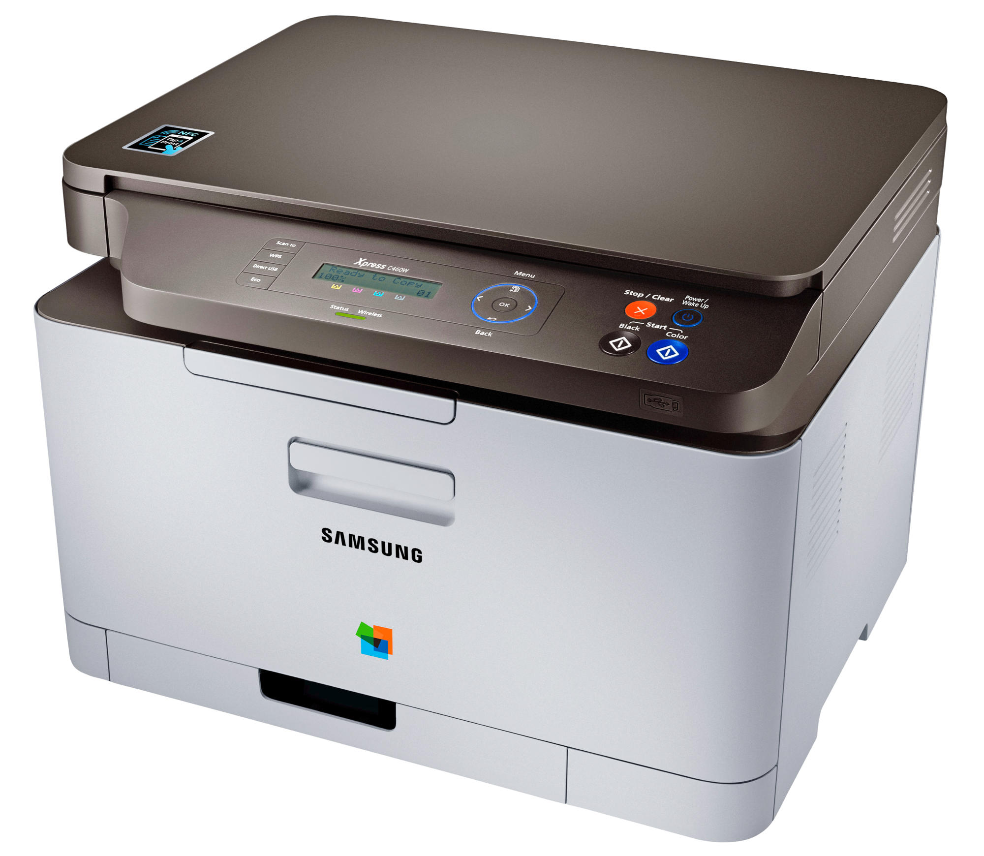 Impresora Multifunción Láser - Samsung Xpress C460W con WiFi Direct