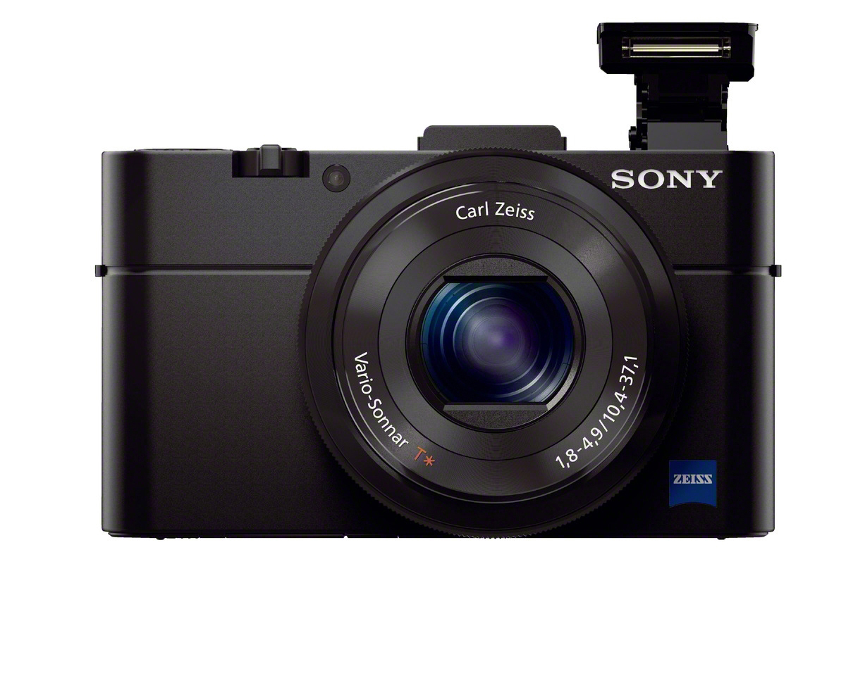SONY Cyber-shot DSC-RX100 II Zeiss NFC Digitalkamera Schwarz, 3.6x opt. Zoom, Xtra Fine/TFT-LCD, WLAN