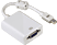 ISY IMD-1000 MINI DISPLAYPORT ADAPTER VGA - DisplayPort Adapter für VGA, Weiss