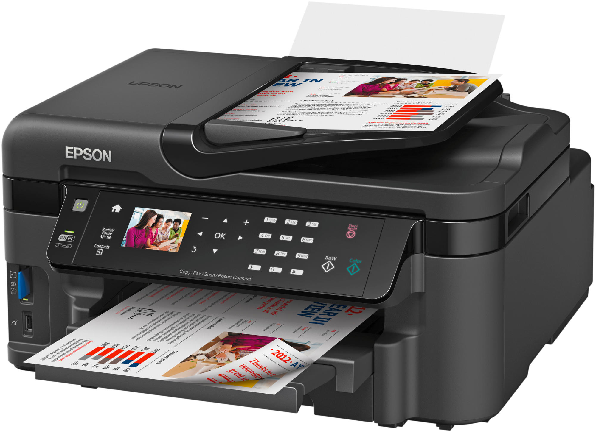 Impresora Multifunción - Epson WorkForce WF-3520DWF