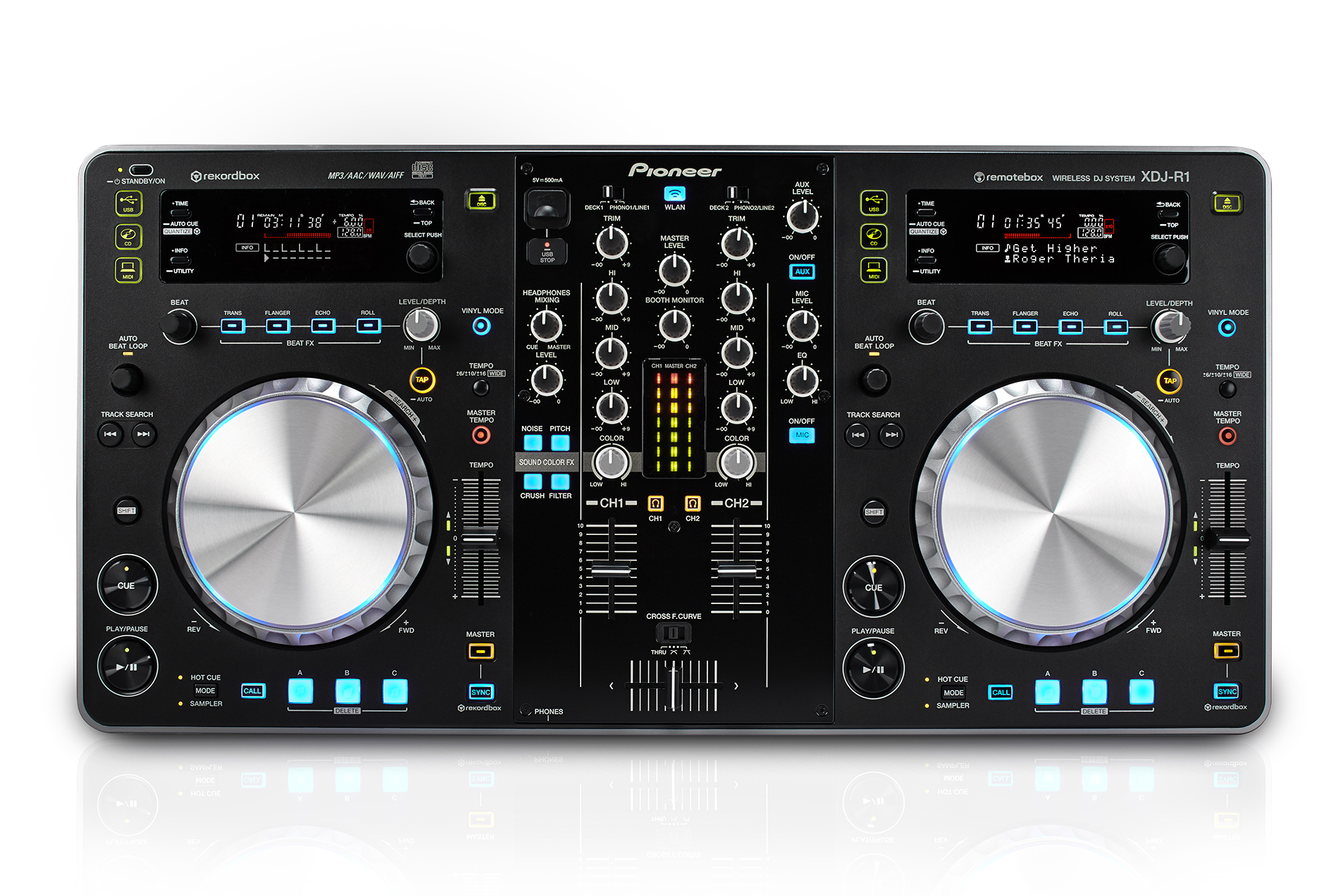 PIONEER DJ XDJ-R1 All-in-One DJ-Konsole, Schwarz