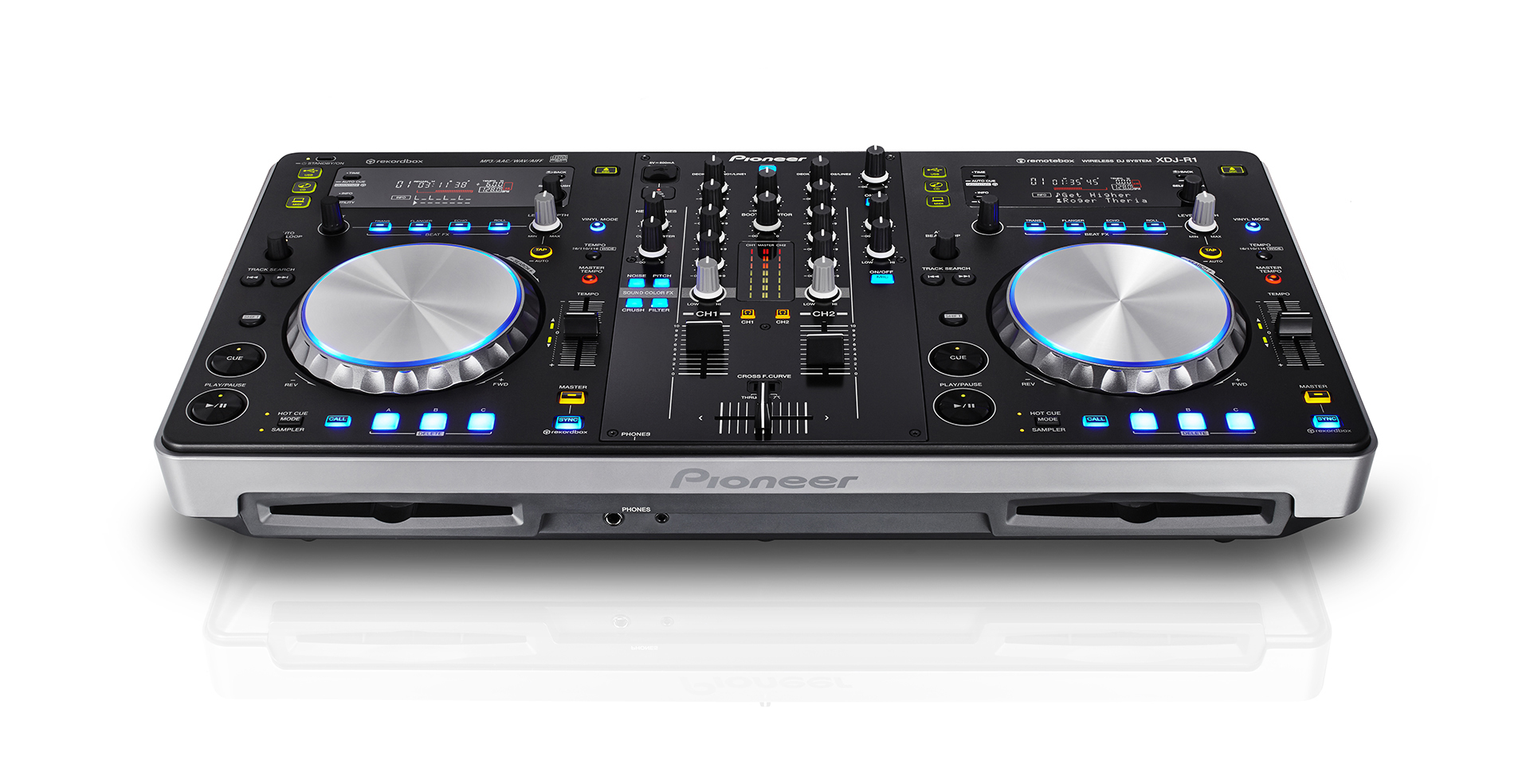 PIONEER DJ XDJ-R1 All-in-One DJ-Konsole, Schwarz