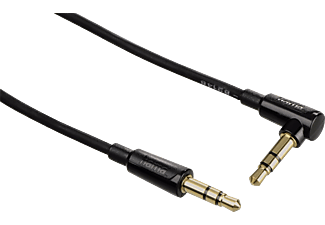 HAMA 123330 CABLE AUX3 M/M 0.75M - Klinken-Kabel (Schwarz)