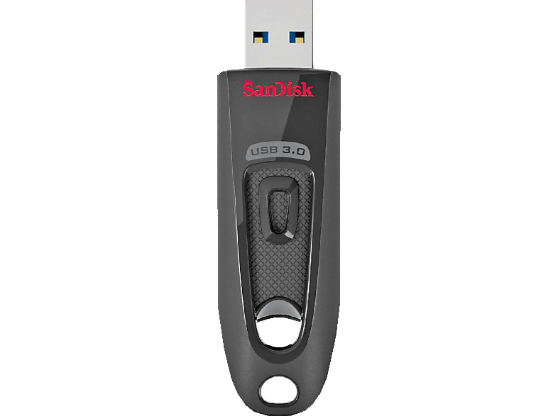 Thumbnail - SANDISK Ultra USB-Stick, 64 GB, 130 Mbit/s, Schwarz