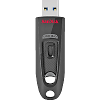 Sandisk Cruzer Ultra Usb Stick Schwarz 64 Gb Mediamarkt