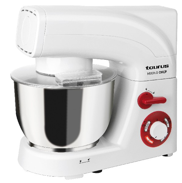 Procesador de alimentos - Taurus Mixing Chef Potencia 1200W, 6 Velocidades