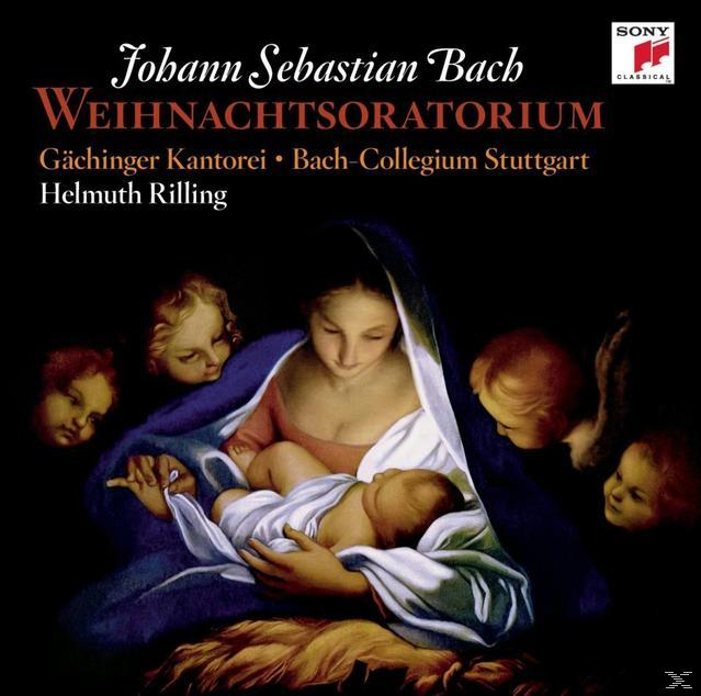 Weihnachtsoratorium - Bach: Rilling, - Helmuth Stuttgart, (Auszüge) (CD) Kantorei Gächinger Collegium Bach