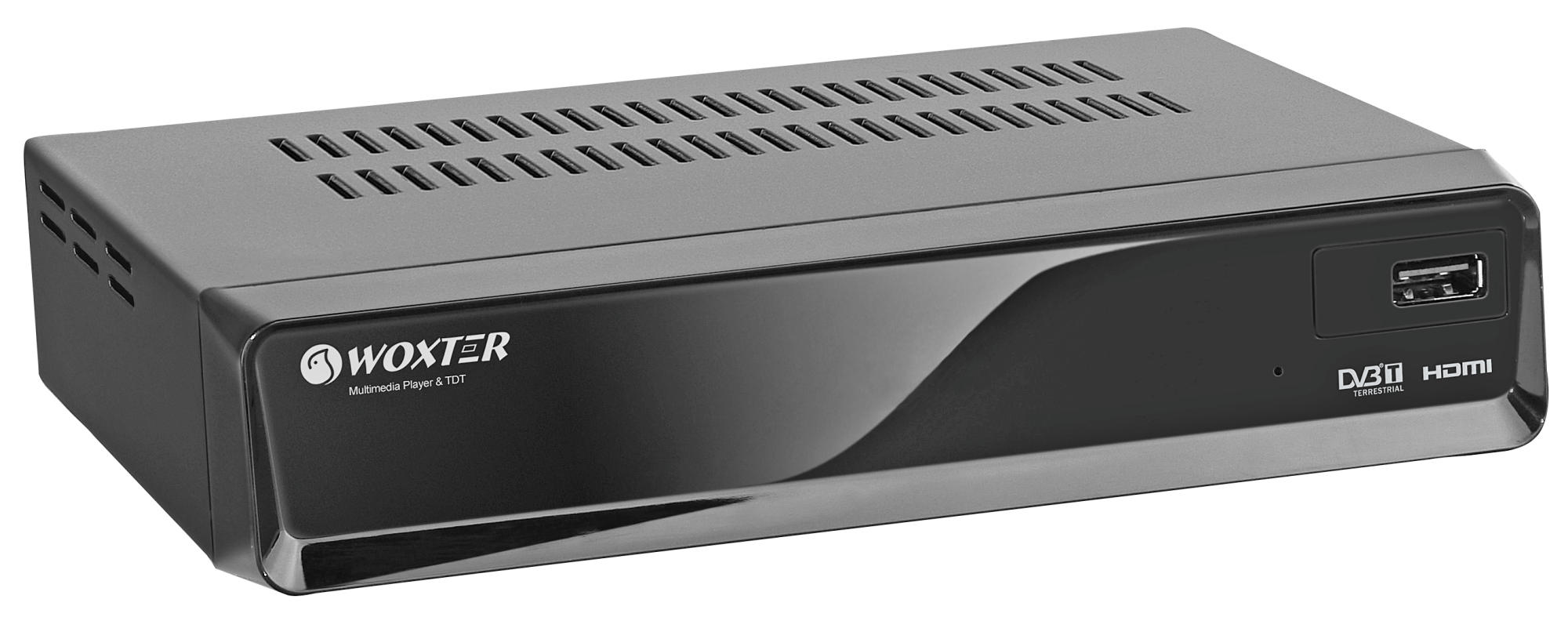 Reproductor multimedia - Woxter iBox 300, sintonizador /grabador, TDT HD 1080p, MKV, USB