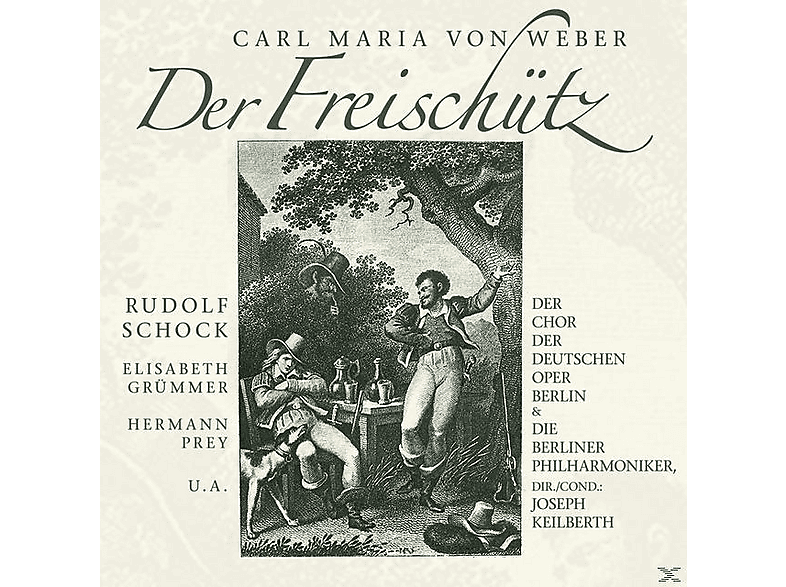 Thumbnail - Rudolf Schock, Der Chor Deutschen Oper Berlin, Berliner Philharmoniker - Freischütz (CD)