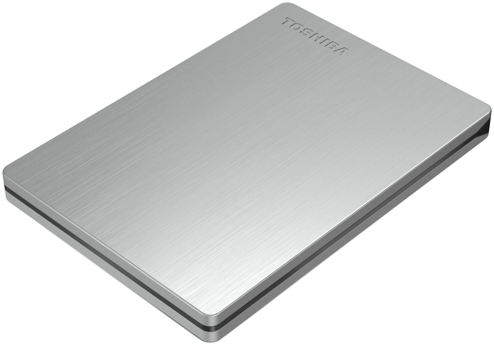 Disco duro de 500Gb - Toshiba Stor.e Slim silver, externo, 2.5" y USB 3.0