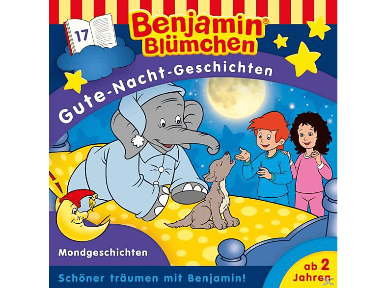 Benjamin Blümchen - Gute-Nacht-Geschichten 17: Mondgeschichten - (CD)