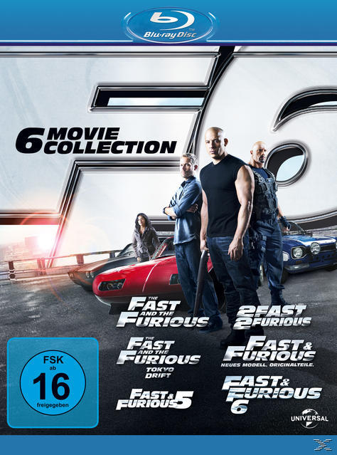 Fast & Furious - Box 6 (Movie Collection)