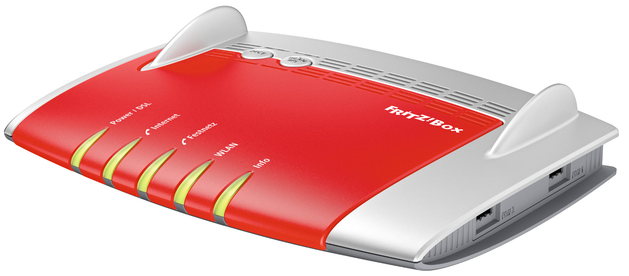 AVM FRITZ!Box 7490 + FRITZ!Fon C4 im Set WLAN-Router inkl. DECT-Telefon