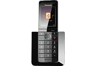 PANASONIC KX-PRS120 - Telefono cordless (Nero/Bianco)