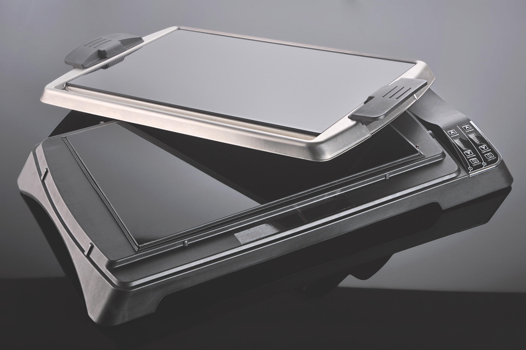 GASTROBACK 42535 Teppanyaki Advanced Elektrogrill, Schwarz (1280 Watt)