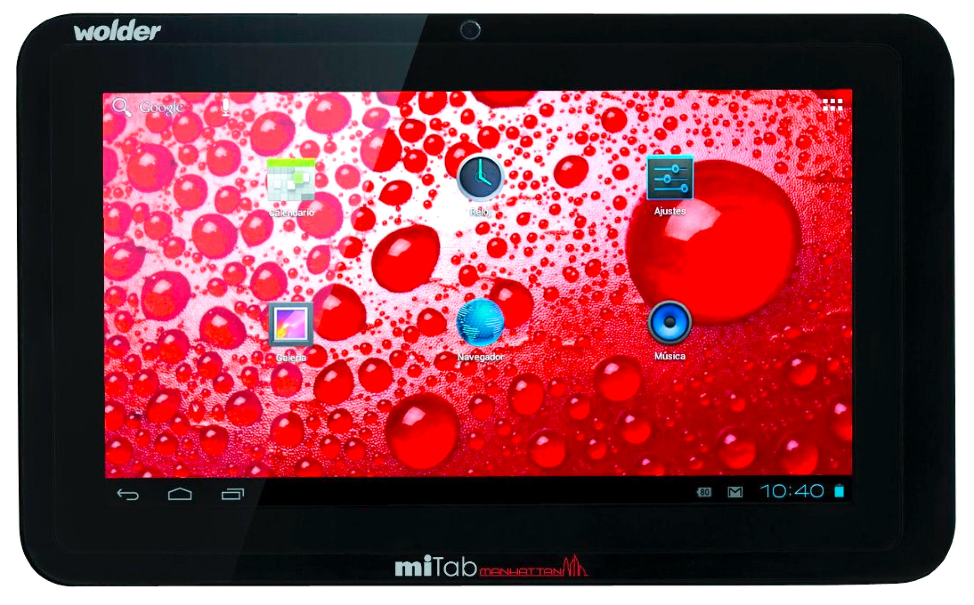 Tablet - Wolder Mitab Manhattan 4 GB, WiFi, Android
