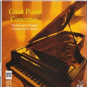 VARIOUS - Great Piano Concertos  - (CD)