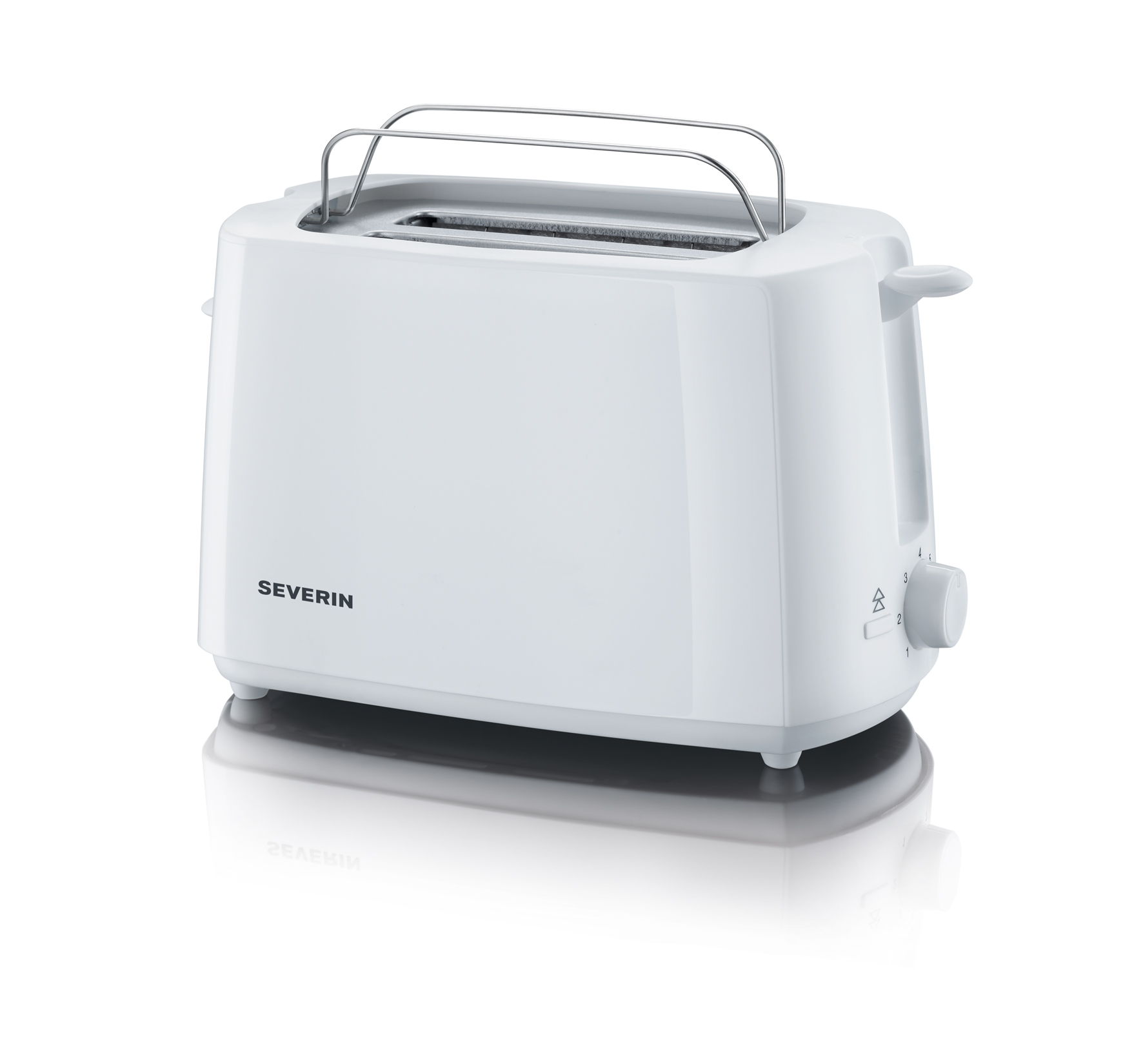 SEVERIN AT 2288 Toaster Weiß (700 Watt, Schlitze: 2)
