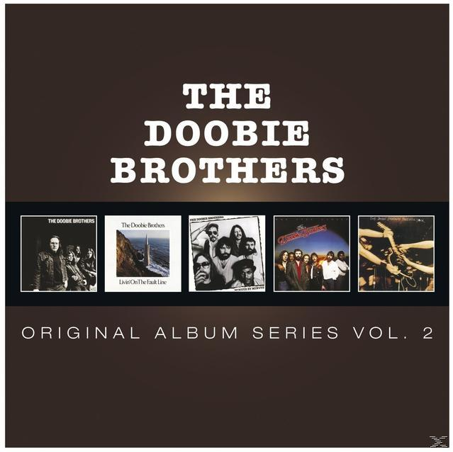 Albumcover von 'The Doobie Brothers' mit mehreren Albumcovern in einer Reihe, Vol. 2.