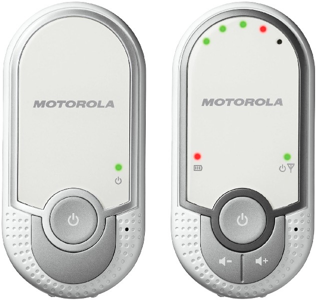 Altavoz Motorola Mbp11 blanco vigilabebes hasta 300m indicador led intensidad del sonido baby audio con modo eco tamaño monitor