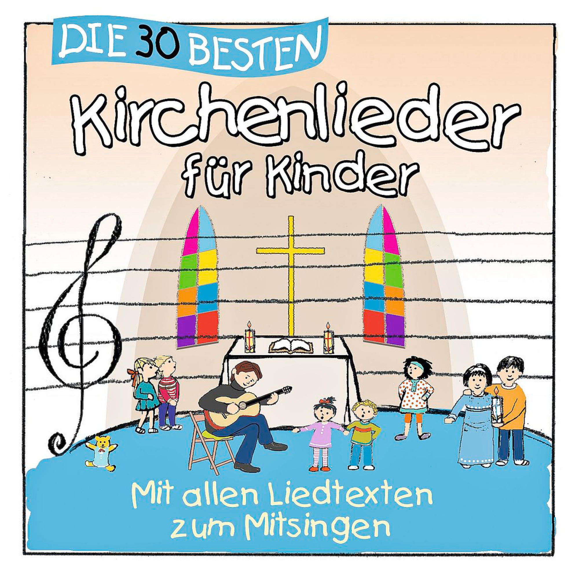 Simone Sommerland, Karsten Glück, Die Kita Frösche - Die 30 Besten Kirchenlieder Für Kinder  - (CD)