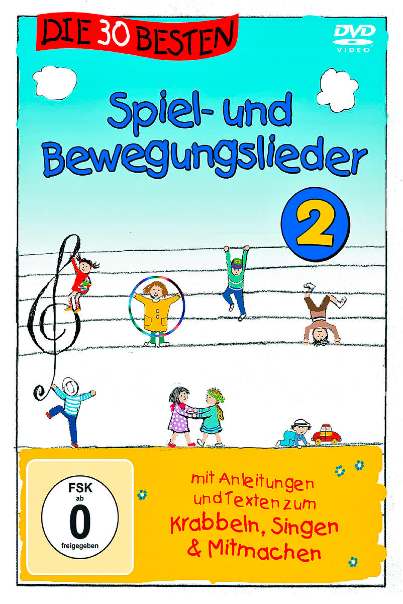 Die 30 besten Spiel- und Bewegungslieder 2 - Die DVD DVD