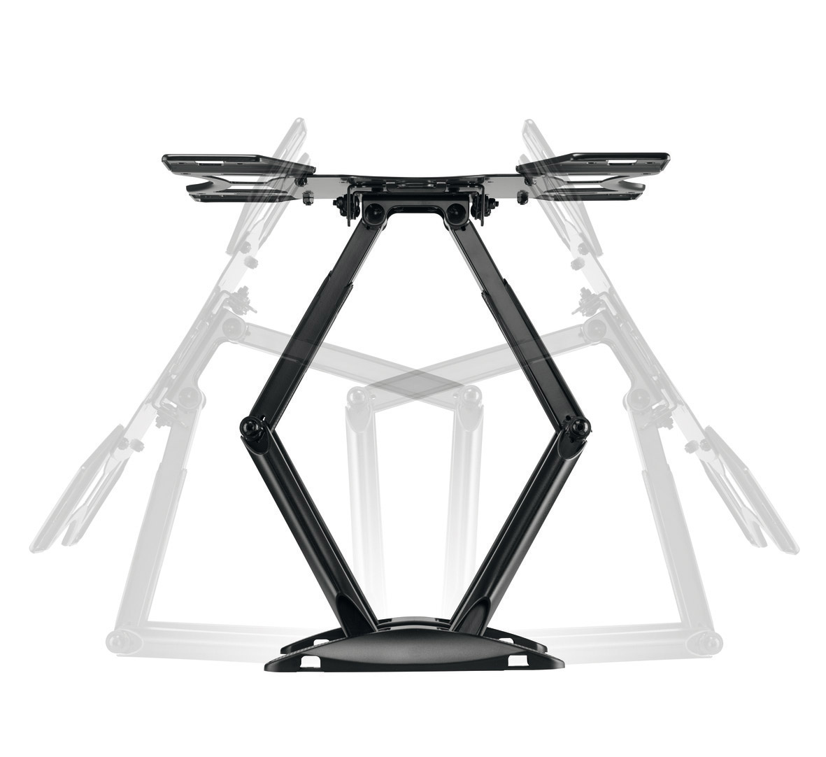 VOGEL´S Vogel's BASE 45 L TV-Wandhalterung für 102-165 cm (40-65 Zoll) Fernseher, drehbar und neigbar, Wandhalterung, max. 65 Zoll, Schwenkbar, Ausziehbar, Neigbar, Schwarz
