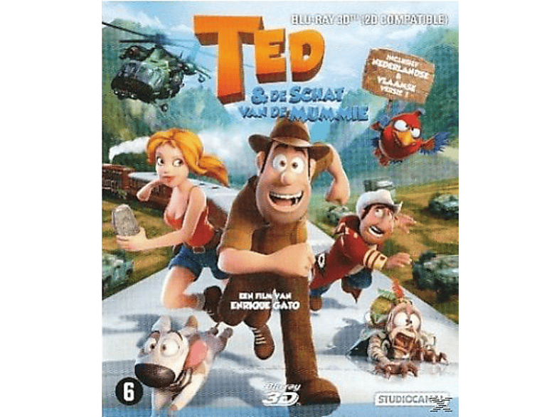 Ted & De Schat Van De Mummie - 3D Blu-ray