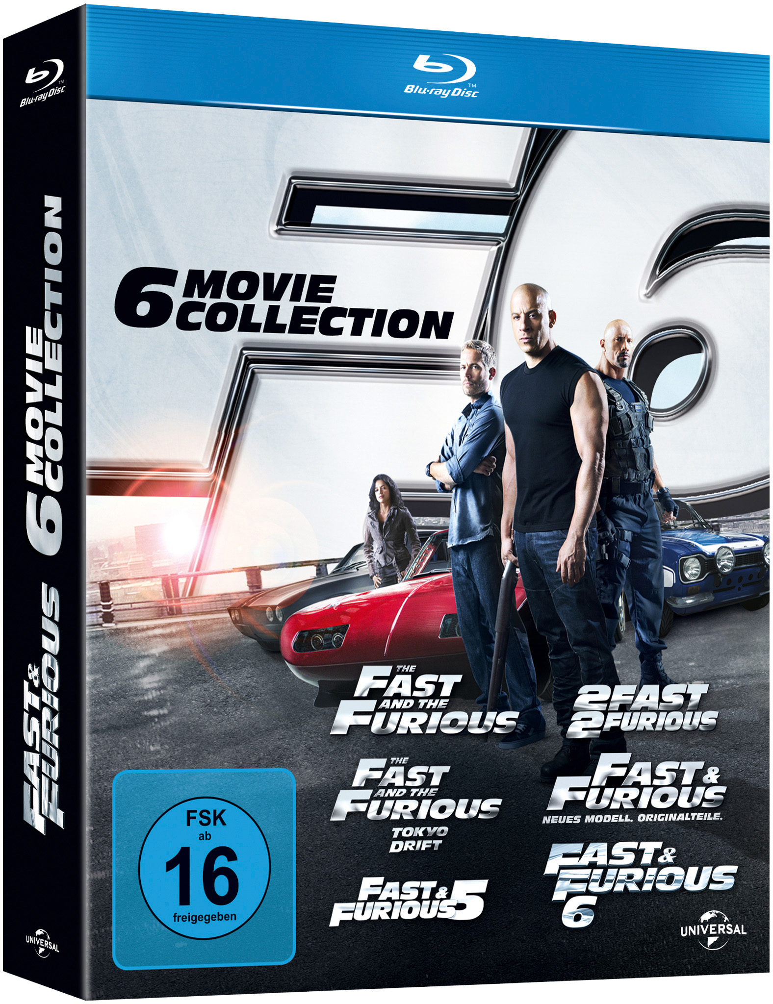 Fast & Furious - Box 6 (Movie Collection)