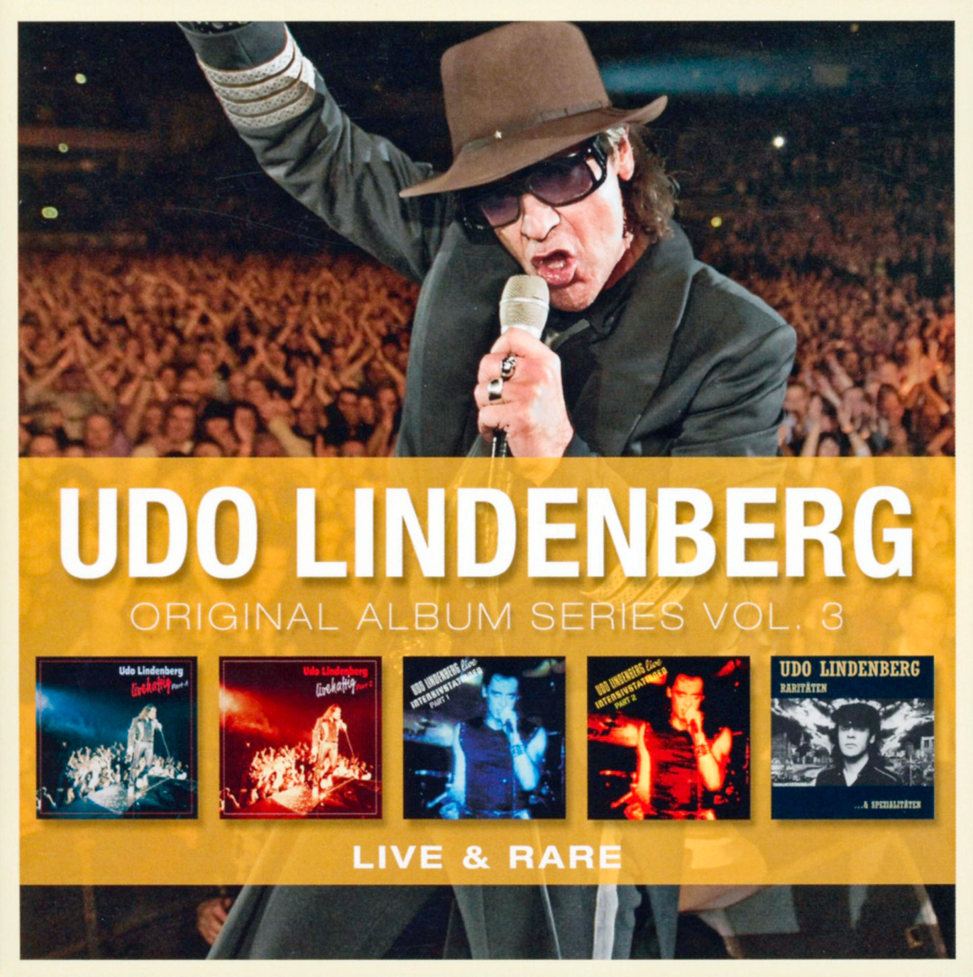 Udo Lindenberg - Original Album Series Vol.3 - Live & Rare  - (CD)