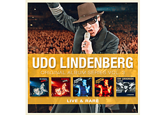 Udo Lindenberg - Original Album Series Vol.3 - Live & Rare  - (CD)