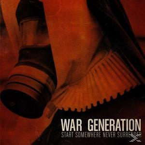 War Generation Somewhere - - (CD) Surrender Never Start