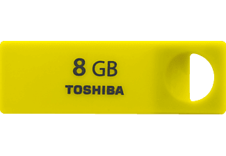 Pendrive 8Gb - Toshiba Mini, en color amarillo