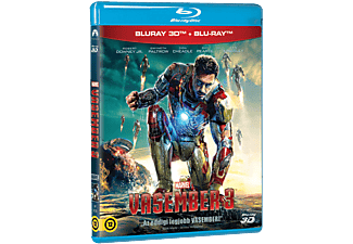 Iron Man - Vasember 3. (3D Blu-ray)