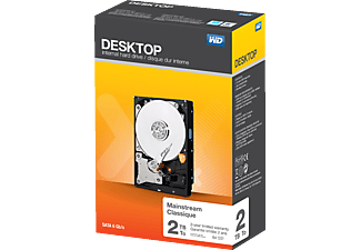 WESTERN DIGITAL Western Digital Desktop Mainstream, 2 TB - Disco rigido (HDD, 2 TB, Nero)