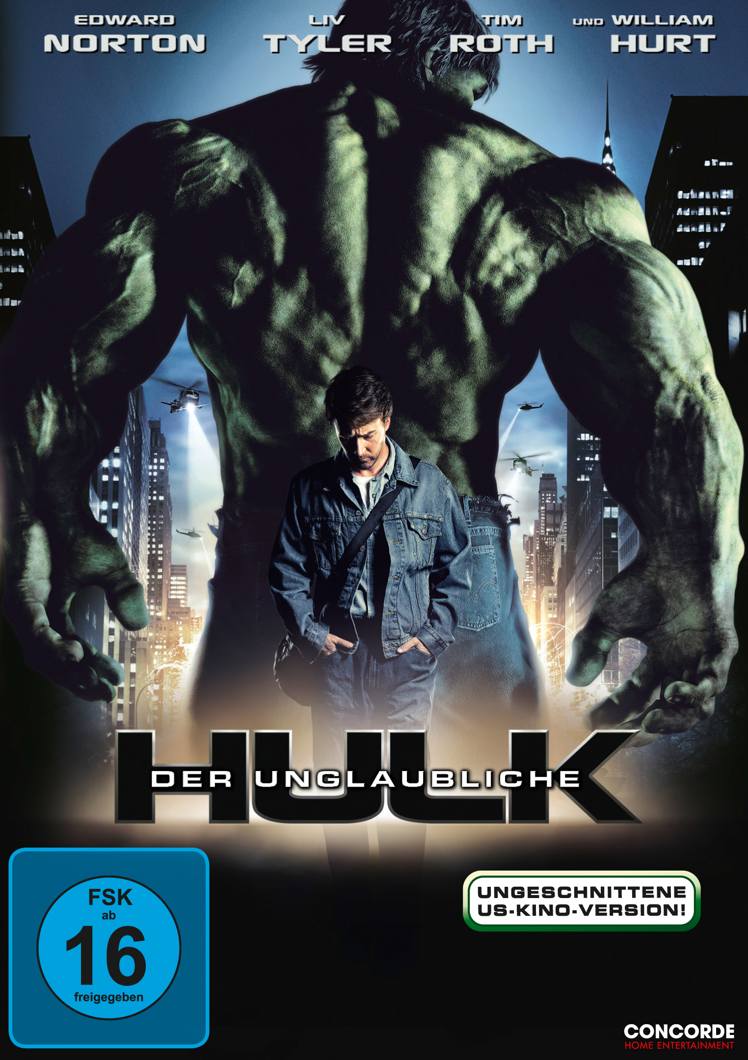 Der unglaubliche Hulk Version DVD Single 