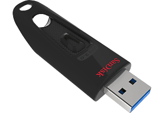 SANDISK Cruzer Ultra USB-Stick, 16 GB, 100 MB/s, Schwarz